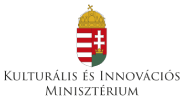 Kulturális és Innovációs Minisztérium logo